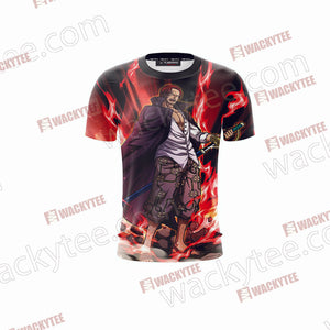 One Piece Red-Haired Shanks Unisex 3D T-shirt