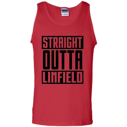 Straight Outta Linfield T-shirt Red