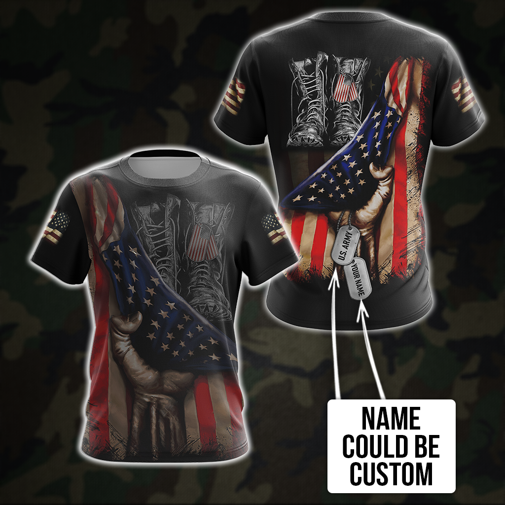 US Veteran T-shirt Zip Hoodie Pullover Hoodie 2 T-shirt