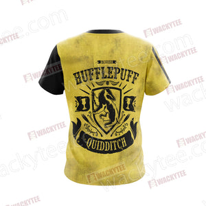 Harry Potter - Hufflepuff House Quidditch Unisex 3D T-shirt