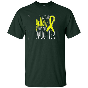 I Wear Yellow Ribbon For My Daughter T-shirt