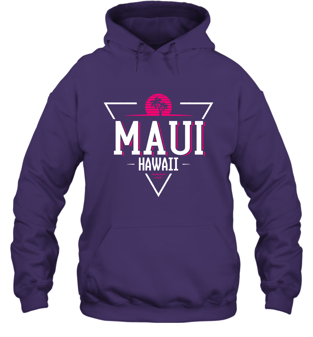 Maui Hawaii Summer Shirt Hoodie Hoodie Purple