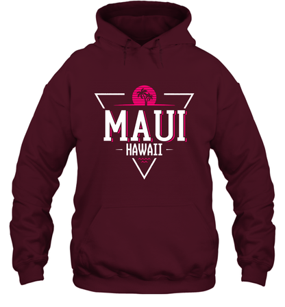 Maui Hawaii Summer Shirt Hoodie Hoodie Maroon