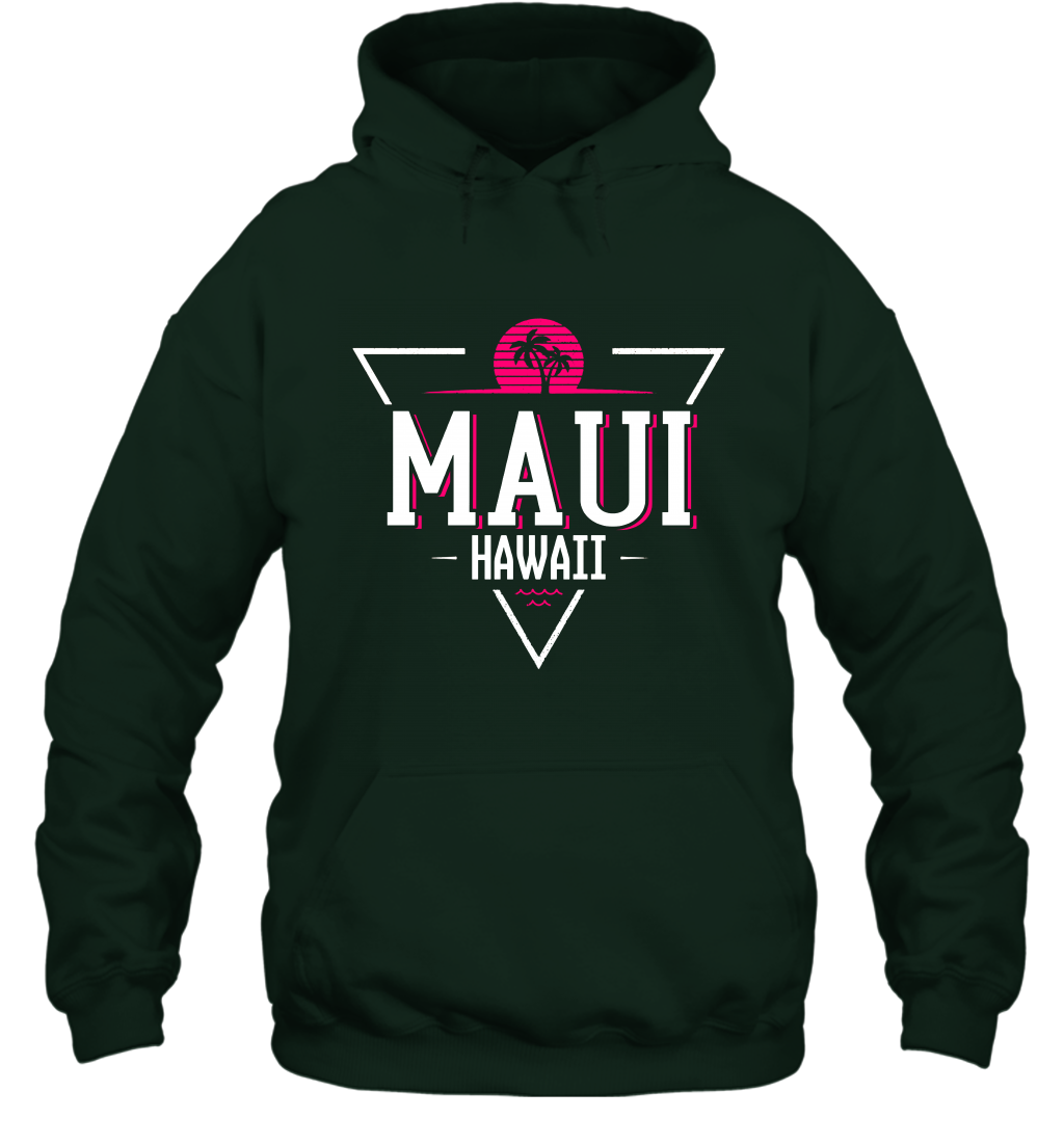 Maui Hawaii Summer Shirt Hoodie Hoodie Forest