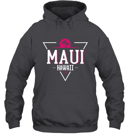 Maui Hawaii Summer Shirt Hoodie Hoodie Dark Heather