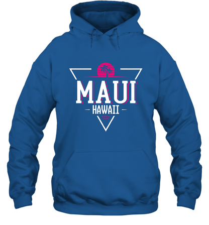 Maui Hawaii Summer Shirt Hoodie Hoodie Royal