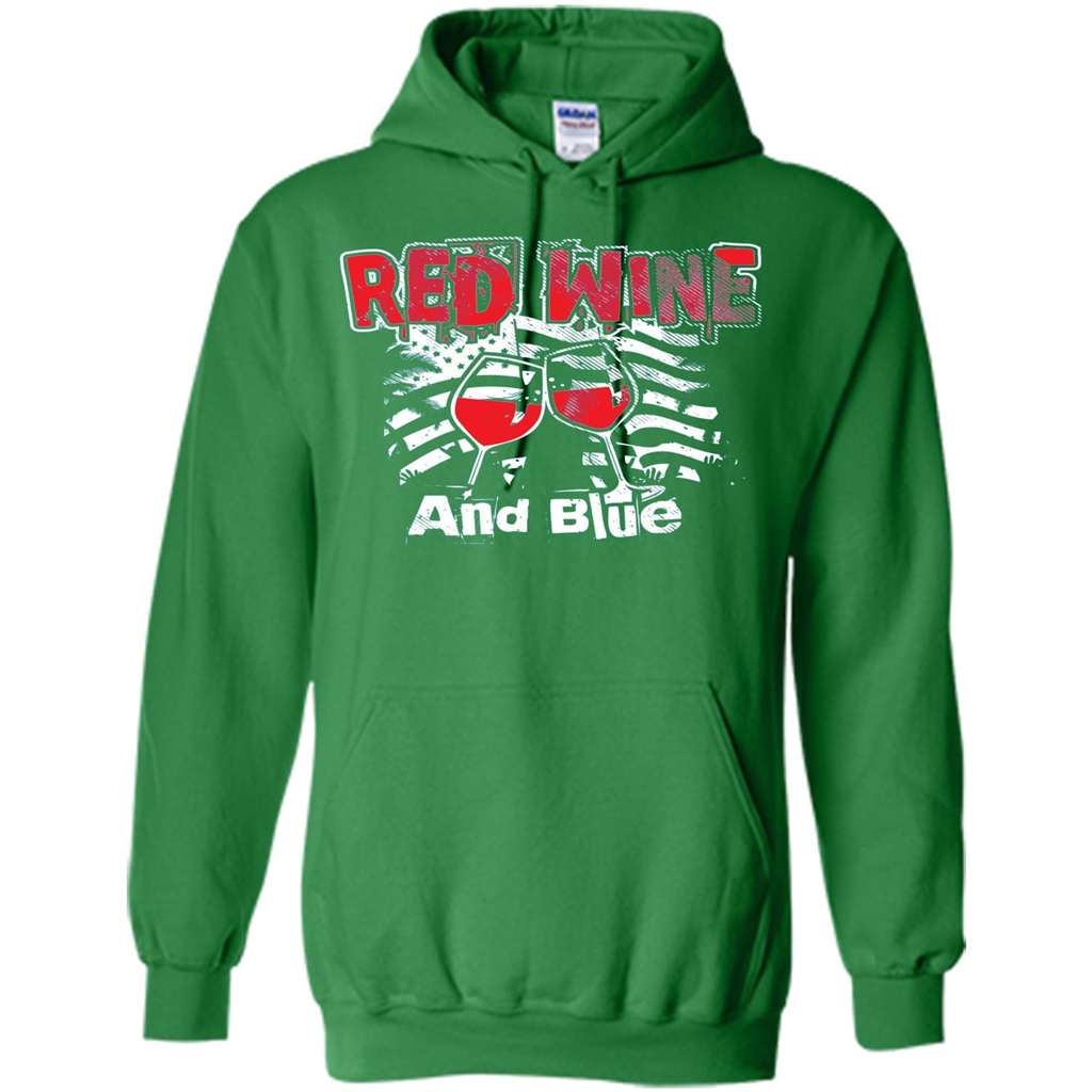 Red Wine And Blue Irish Green