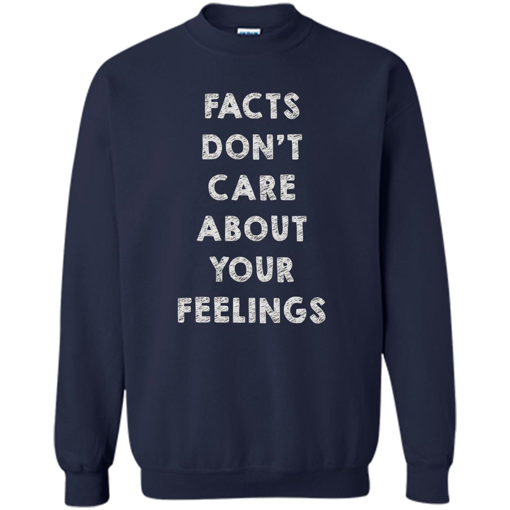 Facts Don't Care About Your Feelings T-Shirt Navy