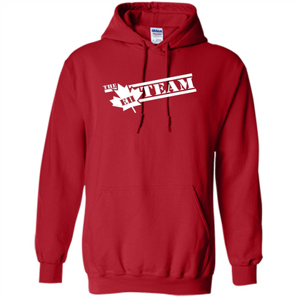 Funny The EH Team Canada T-shirt Red