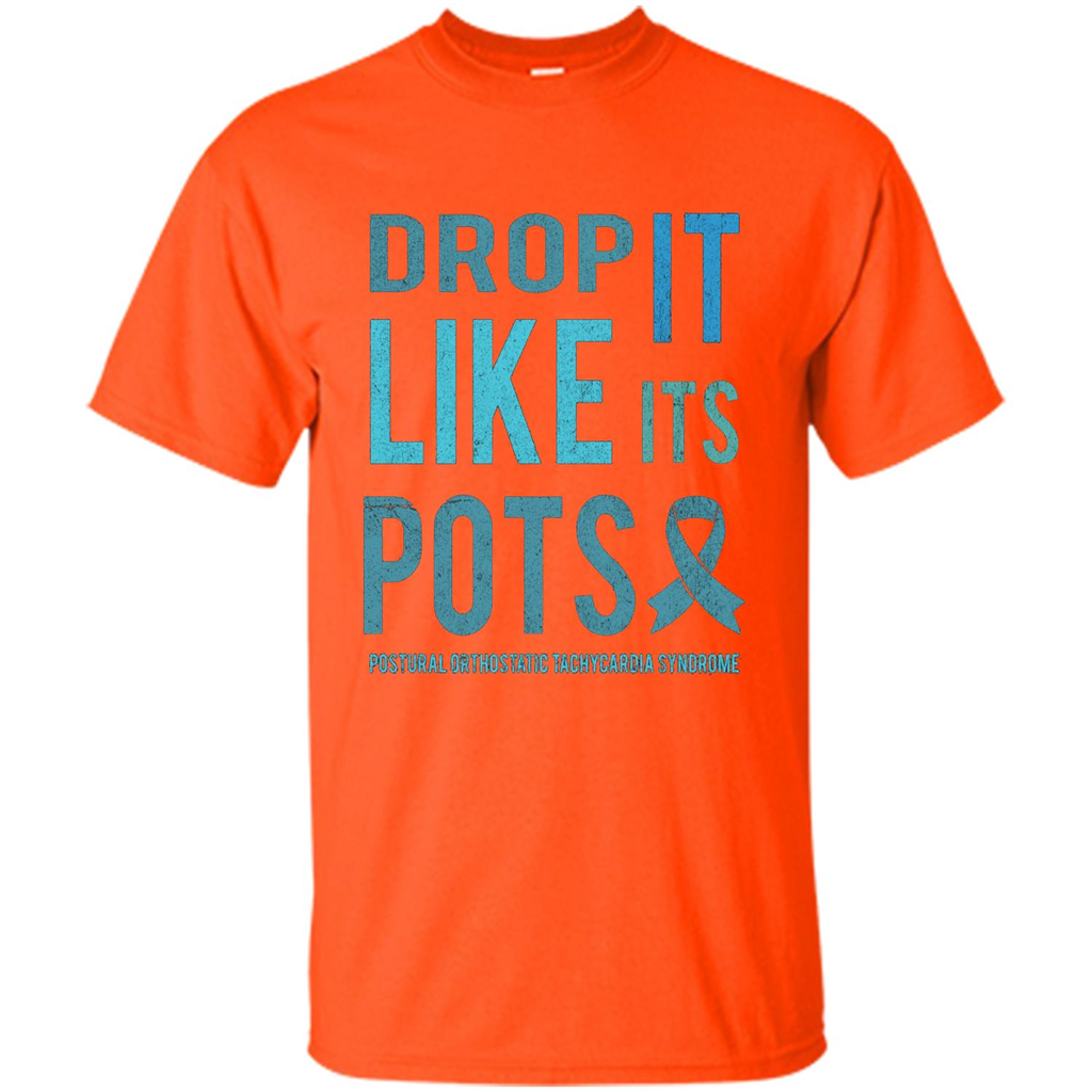 Drop It Like Its POTS T-shirt Orange