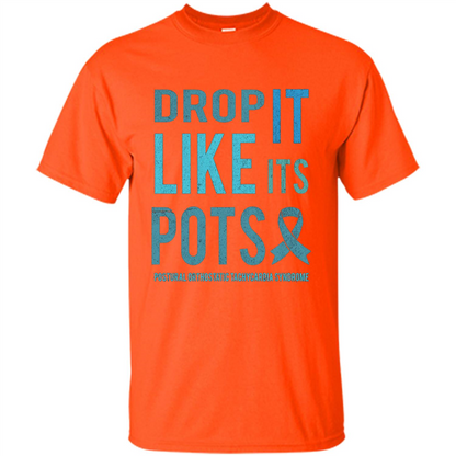 Drop It Like Its POTS T-shirt Orange