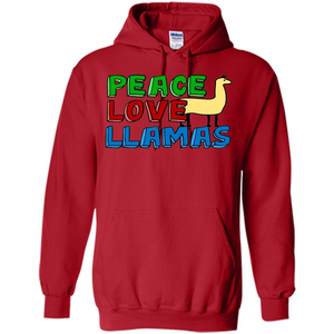 Peace Love Llamas T-shirt