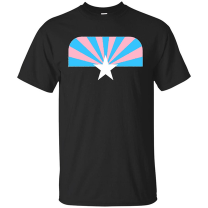 LGBT T-shirt Trans Pride Arizona T-shirt Black