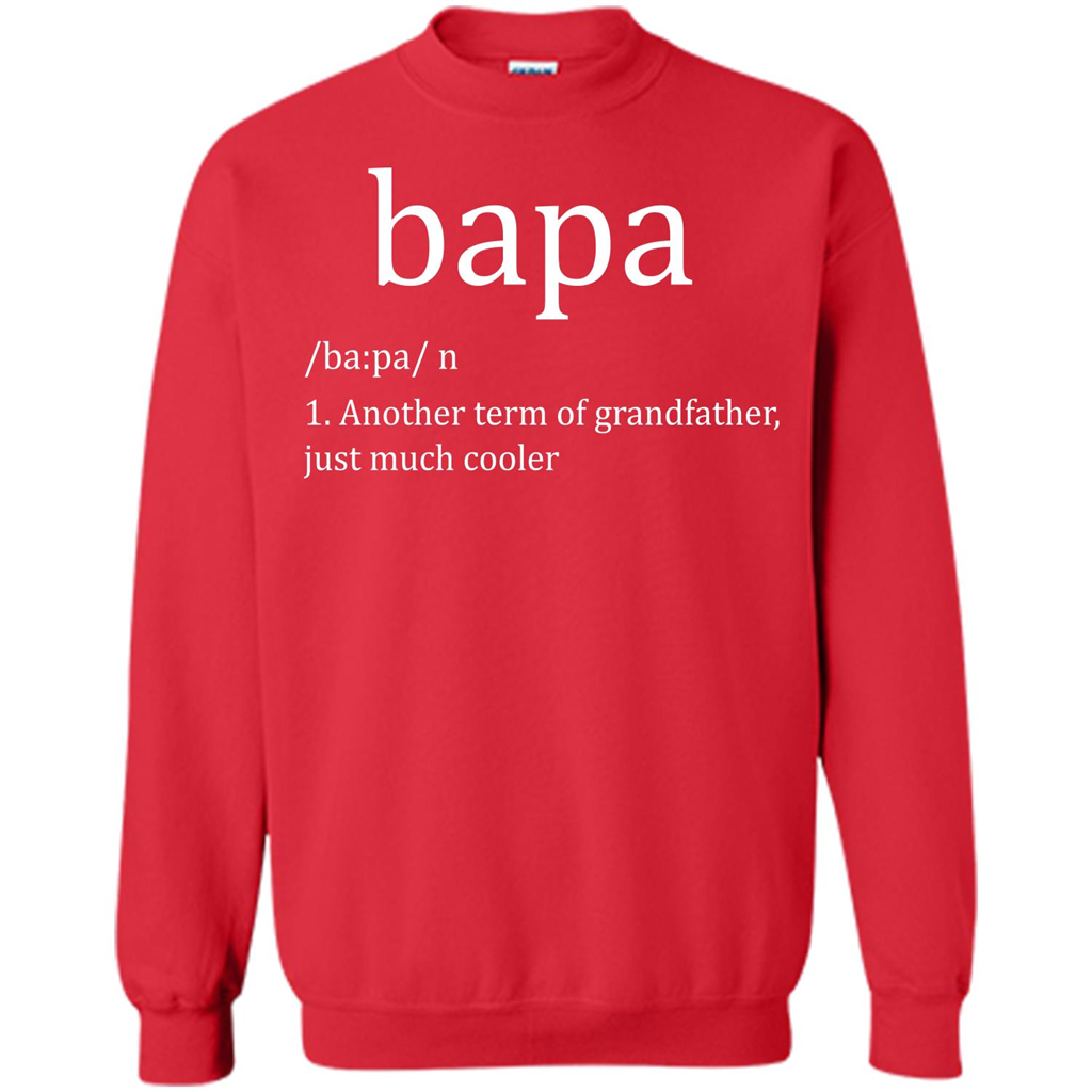 Papa T-shirt Bapa T-shirt Red