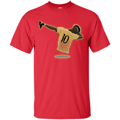 Dabbing Soccer T-shirt Red