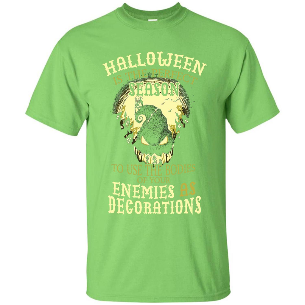 Halloween Is The Perfect Season T-shirt Lime