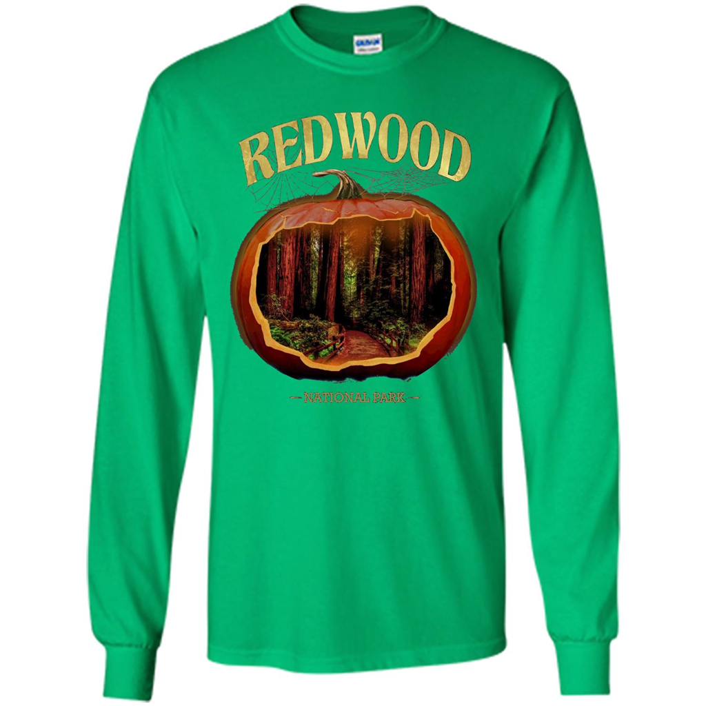 Redwood National Park T-Shirt Halloween Pumpkin