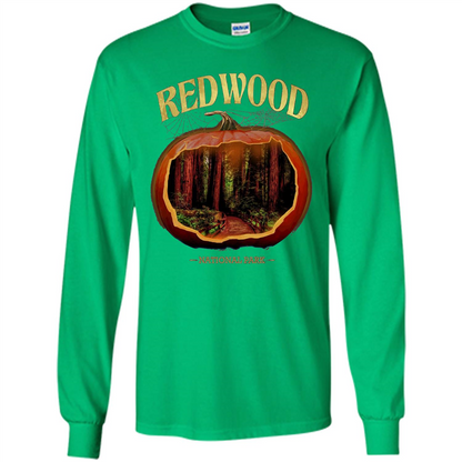 Redwood National Park T-Shirt Halloween Pumpkin