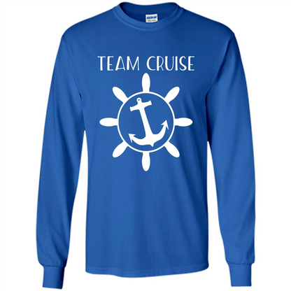 Boat Anchor Team Cruise T-shirt Royal