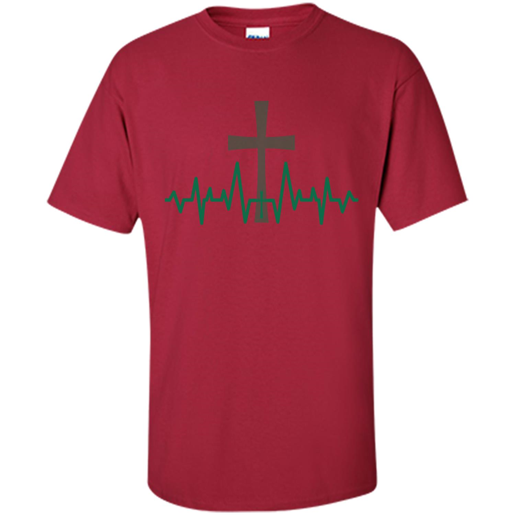 Christian ECG T-shirt Cardinal