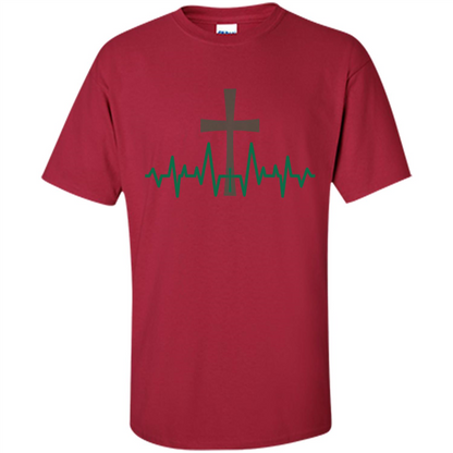 Christian ECG T-shirt Cardinal