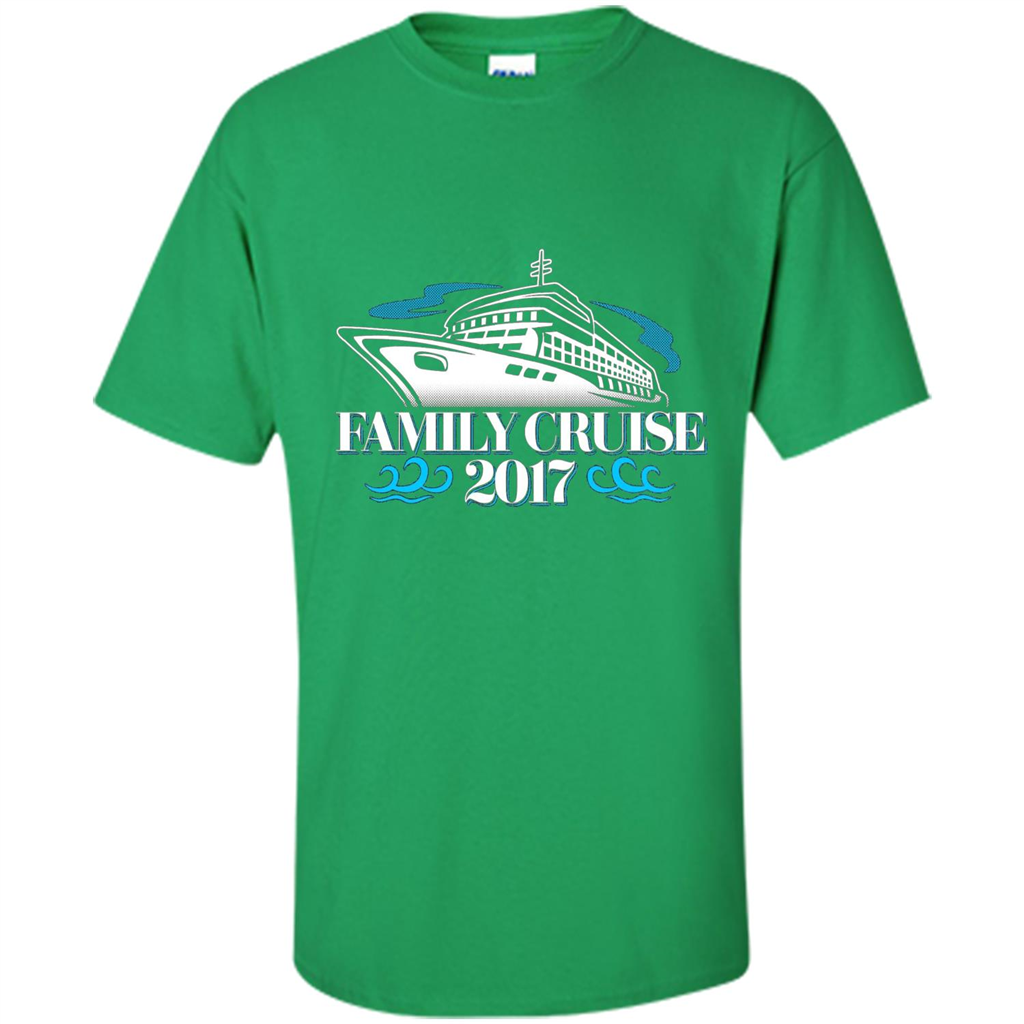 Family Cruise 2017 Vacation T-shirt Irish Green