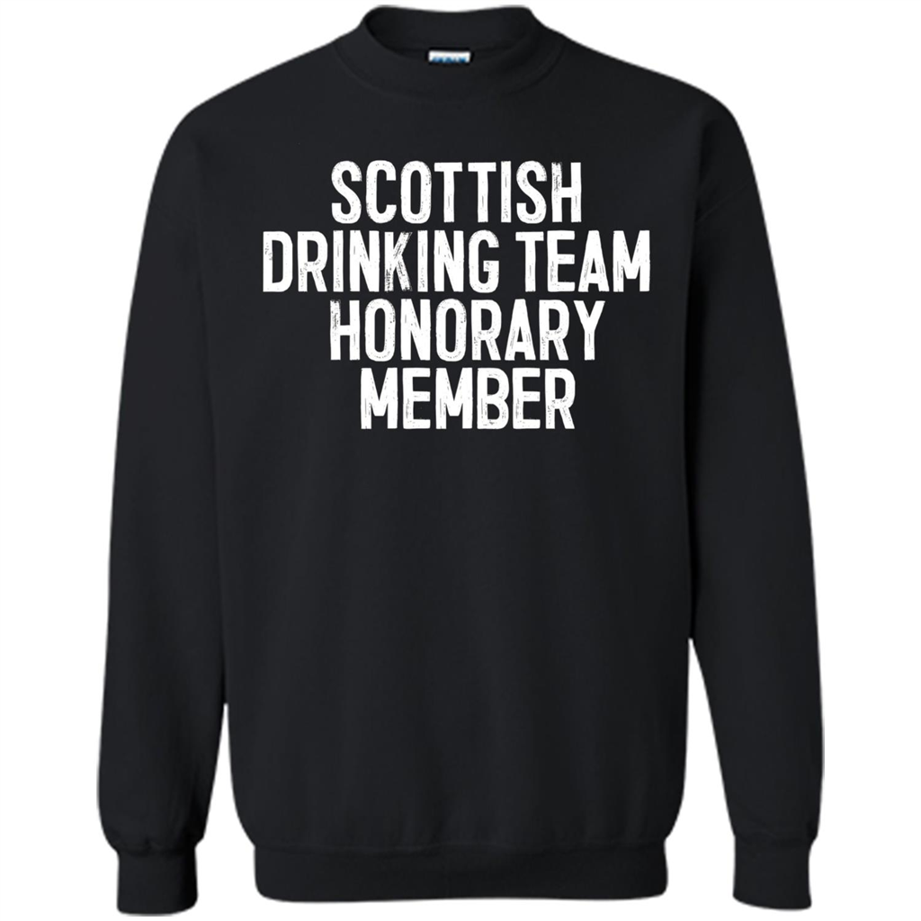 Scottish Drinking Team Honorary Member T-Shirt Black