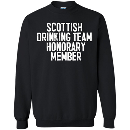 Scottish Drinking Team Honorary Member T-Shirt Black