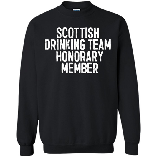 Scottish Drinking Team Honorary Member T-Shirt Black
