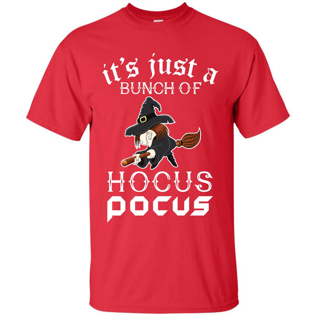 Movie T-shirt It’s Just A Bunch Of Hocus Pocus Red