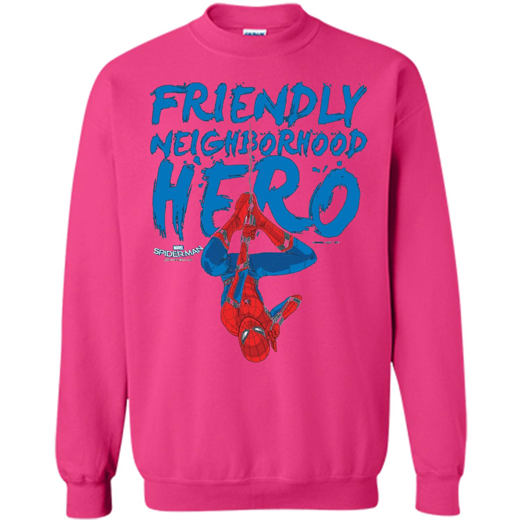 Homecoming Friendly Neighborhood Hero T-shirt Heliconia