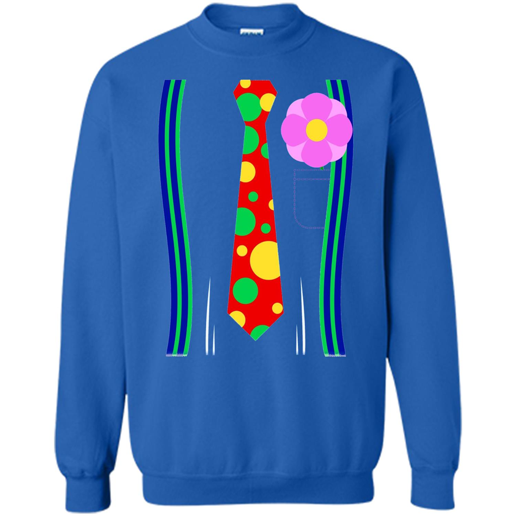 Halloween Clown Costume T-shirt Royal