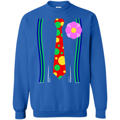 Halloween Clown Costume T-shirt Royal