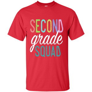 Second Grade Squad T-shirt Back to School T-shirt