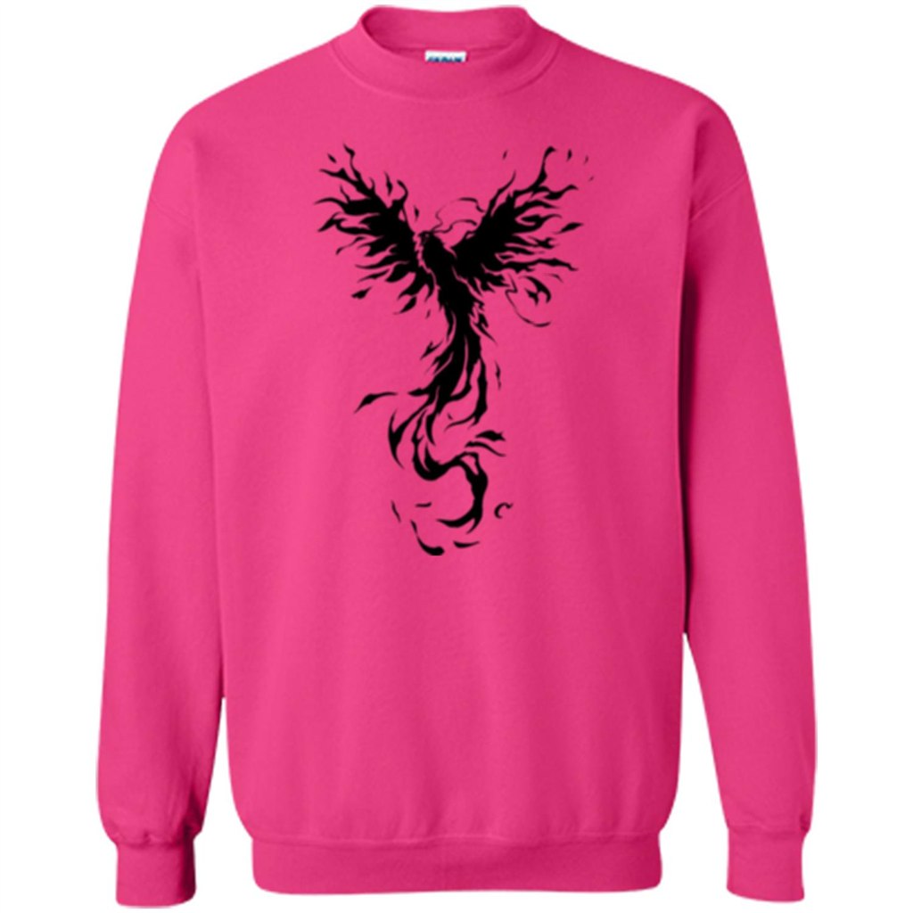 Black Phoenix T-shirt Heliconia