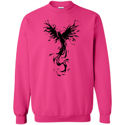 Black Phoenix T-shirt Heliconia