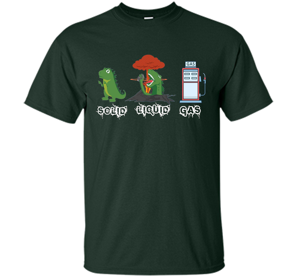 Dinosaur T-shirt Check Yo'Self Before You Rex Yo'Self T-shirt Forest Green