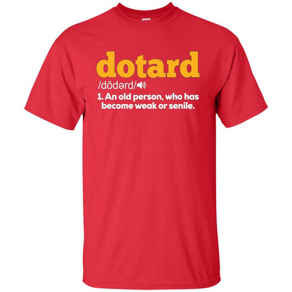 American President T-shirt Dotard Resist Trump T-shirt Red