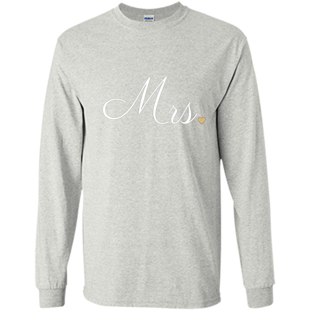 Mrs. Wedding T-shirt Ash