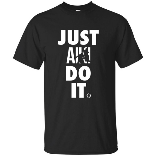 Just Aikido Do It T-shirt Black