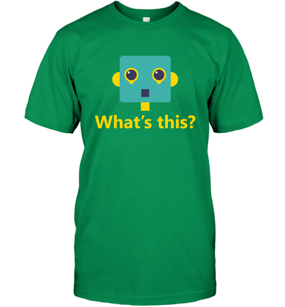 What's This Funny Robot Shirt T-Shirt T-Shirt Irish Green
