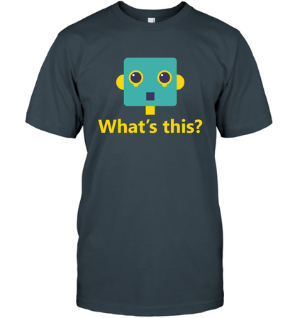 What's This Funny Robot Shirt T-Shirt T-Shirt Charcoal
