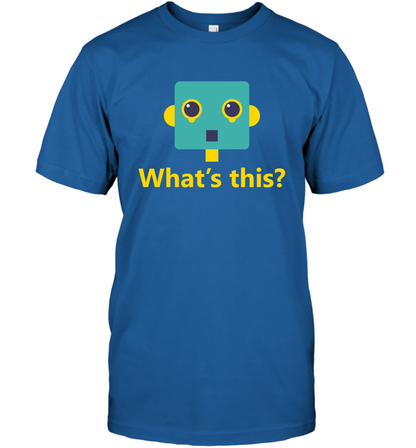 What's This Funny Robot Shirt T-Shirt T-Shirt Royal