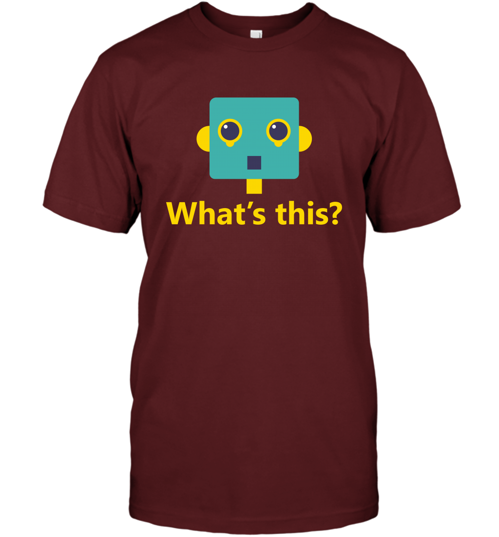 What's This Funny Robot Shirt T-Shirt T-Shirt Cardinal