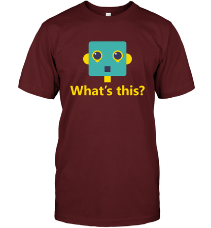 What's This Funny Robot Shirt T-Shirt T-Shirt Cardinal