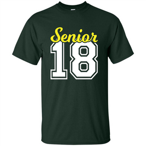 Senior Class of 2018 Jersey Style T-shirt