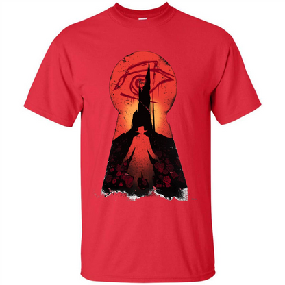 He Followed tshirt Red