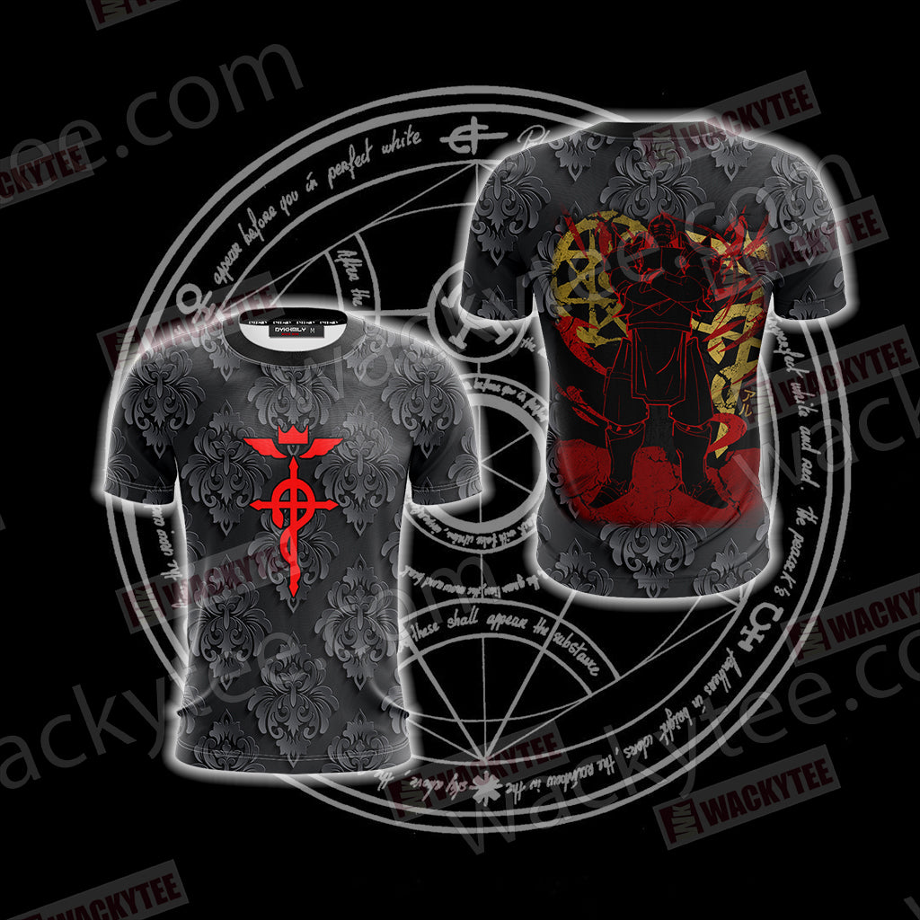 Fullmetal Alchemist: Brotherhood - Alphonse Elric Unisex 3D T-shirt