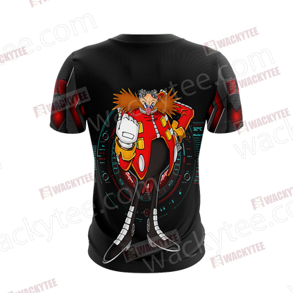 Dr.Eggman Sonic Unisex 3D T-shirt