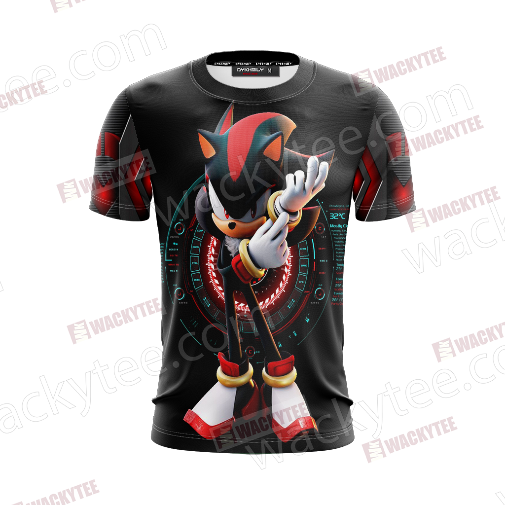 Dr.Eggman Sonic Unisex 3D T-shirt